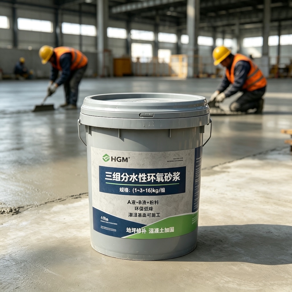 南郊三组份水性环氧砂浆